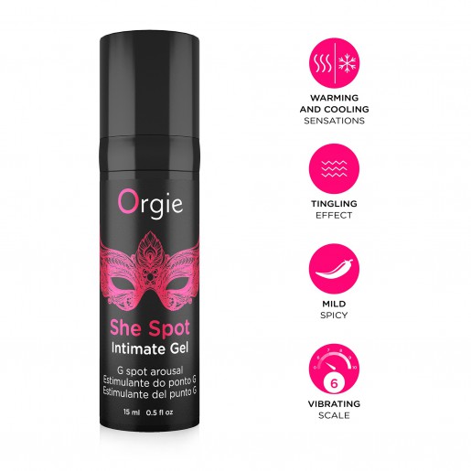 Żel stymulujący punkt G She Spot Orgie