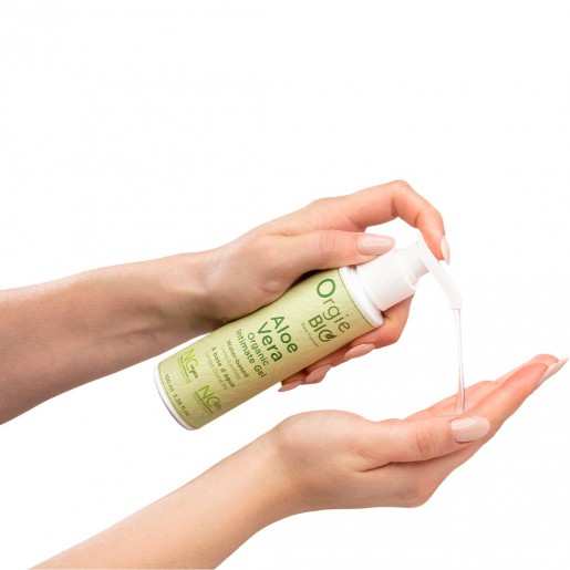 Lubrykant wodny z aloesem Bio Organic Aloe Vera Orgie