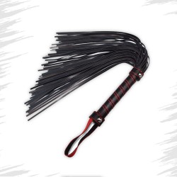 Czarny pejcz Bondage Fetish Beginners Flogger Lovetoy