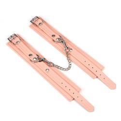 Różowe kajdanki BDSM na kostki Liebe Seele