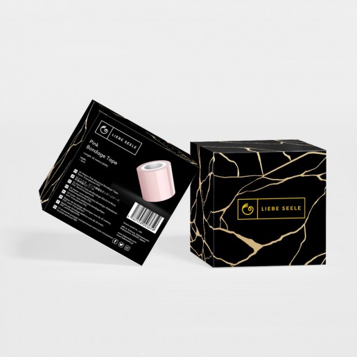 Różowa taśma do krępowania Liebe Seele
