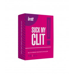Żel stymulujący łechtaczkę o smaku truskawki Suck My Clit Intt