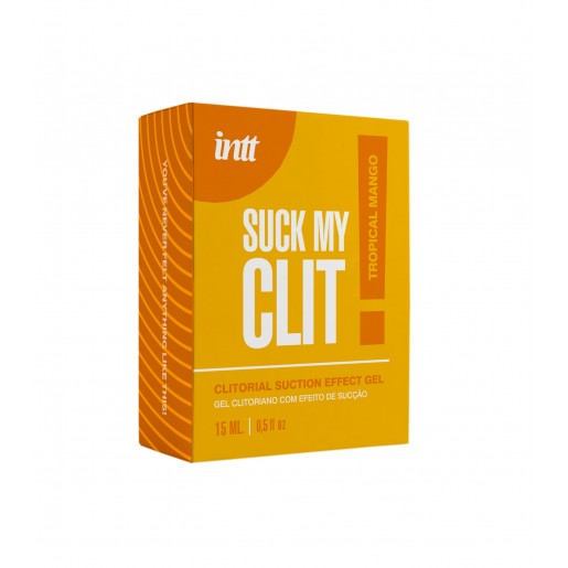 Żel stymulujący łechtaczkę o smaku mango Suck My Clit Intt
