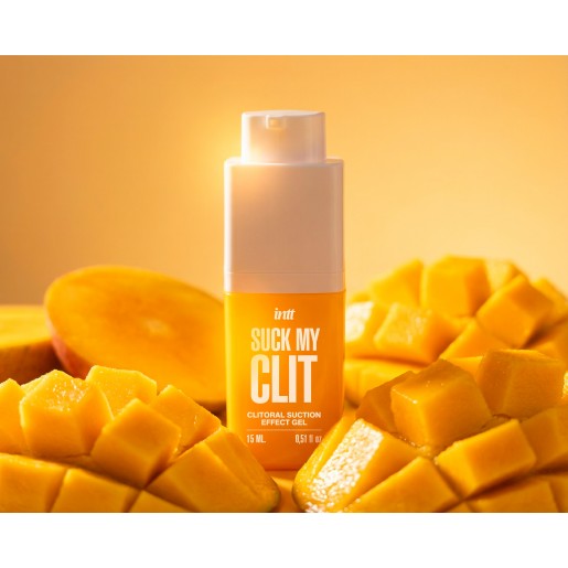 Żel stymulujący łechtaczkę o smaku mango Suck My Clit Intt