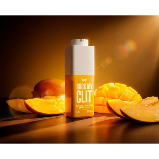 Żel stymulujący łechtaczkę o smaku mango Suck My Clit Intt