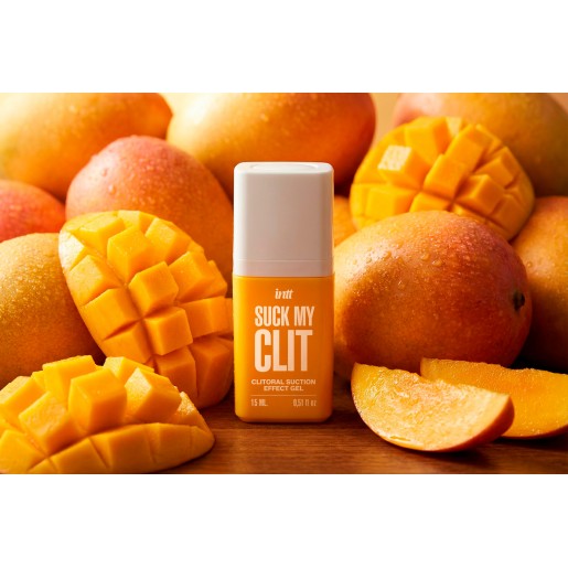 Żel stymulujący łechtaczkę o smaku mango Suck My Clit Intt