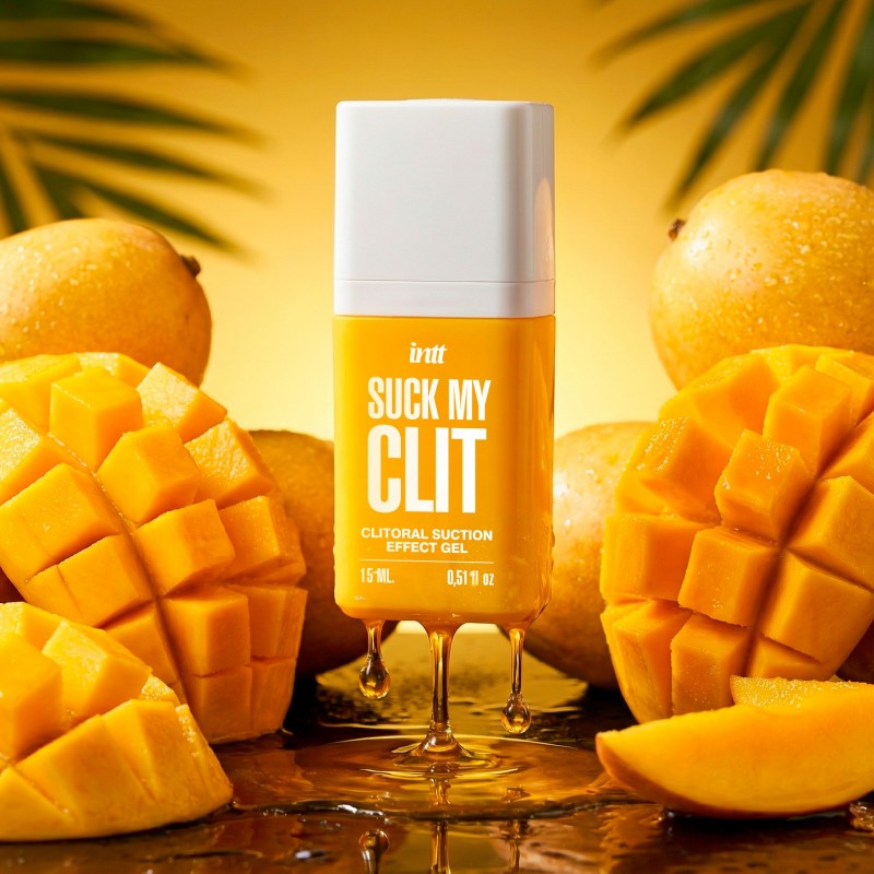 Żel stymulujący łechtaczkę o smaku mango Suck My Clit Intt