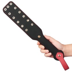 Czarno czerwona packa BDSM z ozdobnymi nitami Rebellion Lovetoy