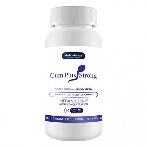Suplement diety poprawiający jakość spermy Cum Plus Strong 60 szt