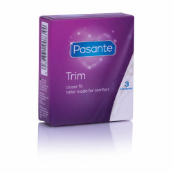 Dopasowane prezerwatywy Pasante Trim 3 sztuki