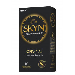 Nielateksowe prezerwatywy Unimil SKYN Original 10 sztuk