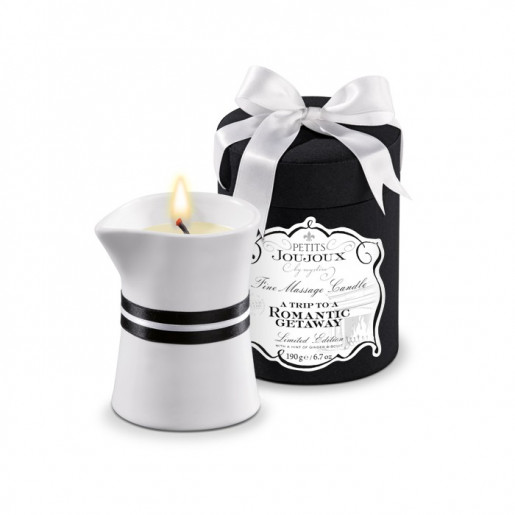 Bardzo duża zapachowa świeca do masażu Petits Joujoux herbatniki imbirowe