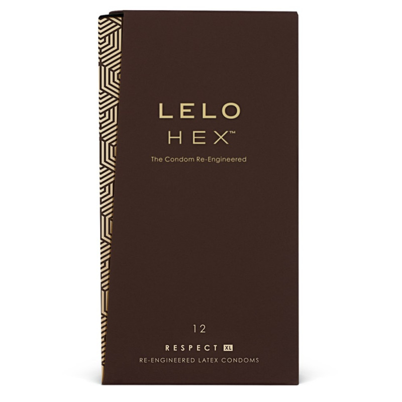 Prezerwatywy LELO HEX Respect XL 12 sztuk