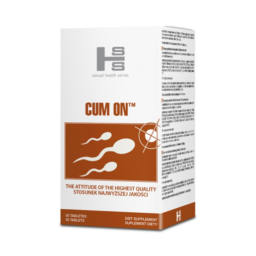 Tabletki poprawiające jakość spermy Cum On 30 tabletek