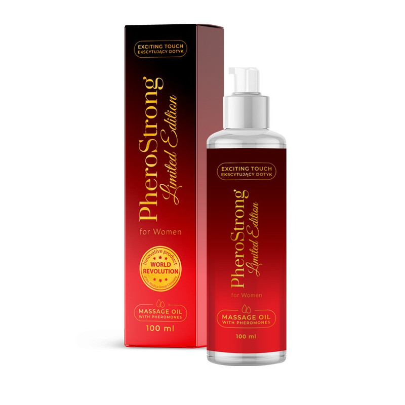 Olejek do masażu z feromonami PheroStrong Limited Edition dla kobiet