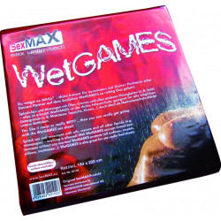 Czerwone winylowe prześcieradło JoyDivision SexMAX 180 x 220
