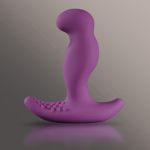 Fioletowy masażer prostaty z wibracją Nexus G-Rider+