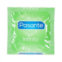 Prezerwatywy opóźniające wytrysk Pasante Delay Infinity 144 sztuki