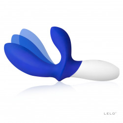 Nowoczesny wibrujący masażer prostaty LELO LOKI Wave niebieski