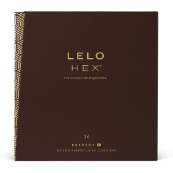 Prezerwatywy LELO HEX Respect XL 36 sztuk