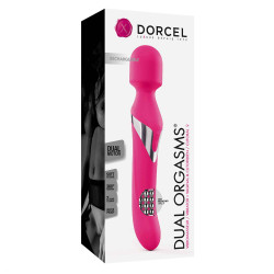 Wibrator z masażerem Marc Dorcel Dual Orgasms różowy