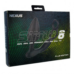 Wibrujący korek analny Nexus Simul8 Plug Edition
